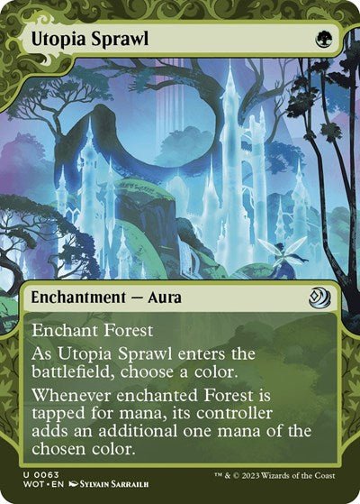 Utopia Sprawl (Wilds of Eldraine: Enchanting Tales) Near Mint - Nick Nack's Full Frontal Attack