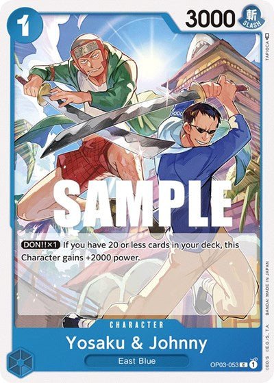 Yosaku and Johnny (Pillars of Strength) Near Mint - Nick Nack's Full Frontal Attack