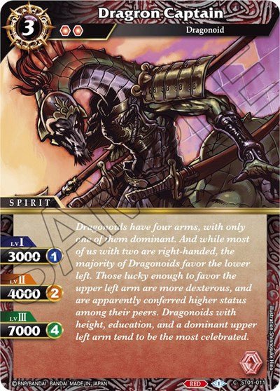 Dragron Captain (Starter Deck 01: Dragon Onslaught) Near Mint - Nick Nack's Full Frontal Attack