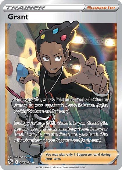 Grant (Full Art) (SWSH10: Astral Radiance) Near Mint Holofoil - Nick Nack's Full Frontal Attack