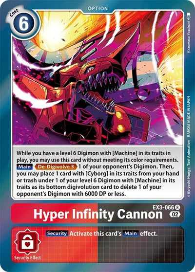 Hyper Infinity Cannon (Draconic Roar) Near Mint Foil