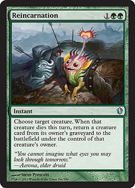 Reincarnation (Commander 2013 Edition) Near Mint - Nick Nack's Full Frontal Attack