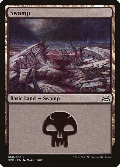 Swamp (60) (Divine vs Demonic) (Duel Decks: Anthology) Near Mint - Nick Nack's Full Frontal Attack