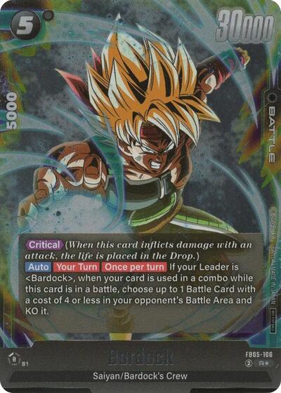 Bardock (Tournament Pack 06) (Tournament and Championship Promos) Near Mint Holofoil - Nick Nack's Full Frontal Attack