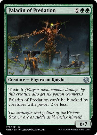Paladin of Predation (Phyrexia: All Will Be One) Near Mint - Nick Nack's Full Frontal Attack