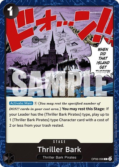 Thriller Bark (Wings of the Captain) Near Mint - Nick Nack's Full Frontal Attack