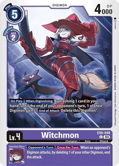 Witchmon (Infernal Ascension) Near Mint - Nick Nack's Full Frontal Attack