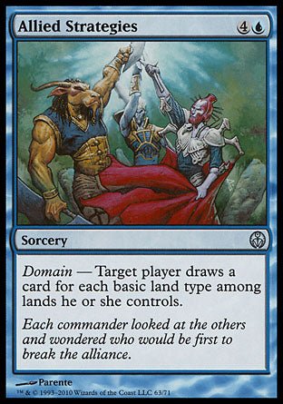 Allied Strategies (Duel Decks: Phyrexia vs The Coalition) Near Mint - Nick Nack's Full Frontal Attack
