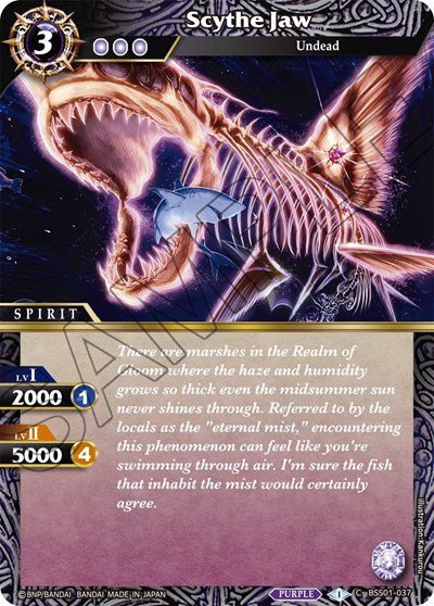 Scythe Jaw (Dawn of History) Near Mint - Nick Nack's Full Frontal Attack
