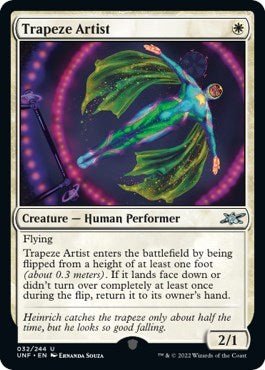 Trapeze Artist (Unfinity) Near Mint - Nick Nack's Full Frontal Attack