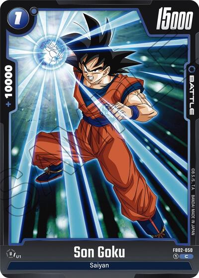 Son Goku FB02-050 (Blazing Aura) Near Mint