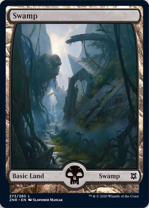 Swamp (273) (Zendikar Rising) Near Mint - Nick Nack's Full Frontal Attack