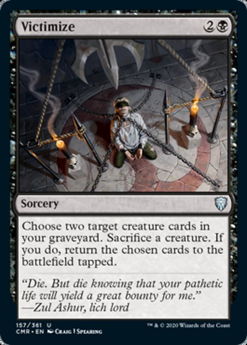 Victimize (Commander Legends) Near Mint - Nick Nack's Full Frontal Attack