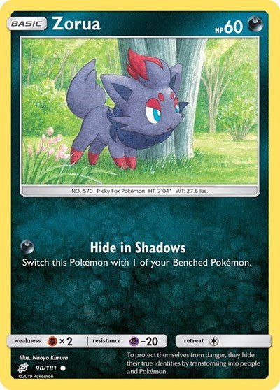 Zorua (SM - Team Up) Near Mint - Nick Nack's Full Frontal Attack