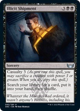 Illicit Shipment (Streets of New Capenna) Near Mint - Nick Nack's Full Frontal Attack