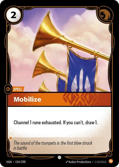 Mobilize (Origins) Near Mint - Nick Nack's Full Frontal Attack