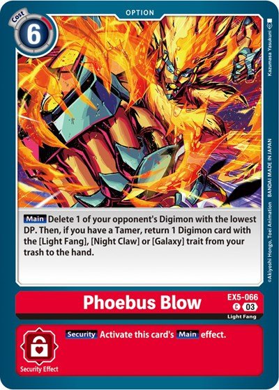 Phoebus Blow (Animal Colosseum) Near Mint - Nick Nack's Full Frontal Attack