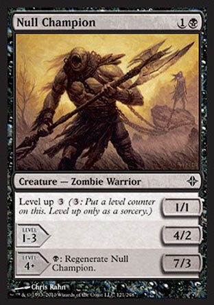 Null Champion (Rise of the Eldrazi) Light Play