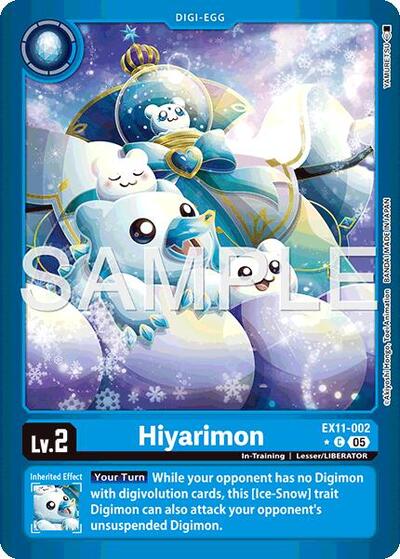 Hiyarimon (Limited Foil) (Dawn of Liberator) Near Mint Foil - Nick Nack's Full Frontal Attack