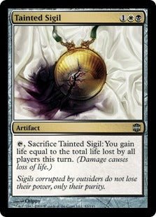 Tainted Sigil (Alara Reborn) Light Play - Nick Nack's Full Frontal Attack