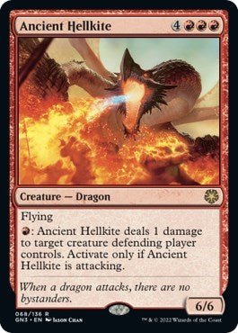 Ancient Hellkite (Magic Game Night: Free - For - All) Near Mint - Nick Nack's Full Frontal Attack
