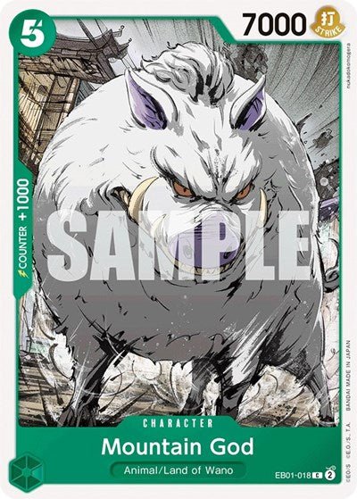 Mountain God (Extra Booster: Memorial Collection) Near Mint - Nick Nack's Full Frontal Attack
