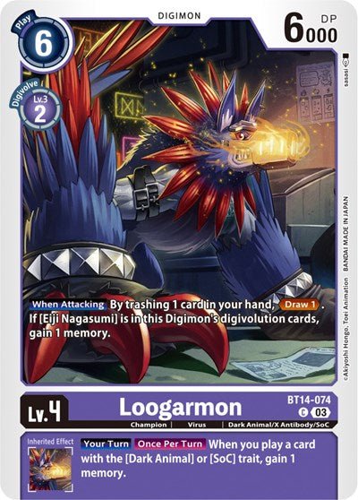 Loogarmon (Blast Ace) Near Mint - Nick Nack's Full Frontal Attack