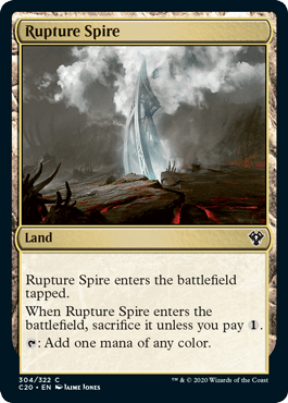 Rupture Spire (Commander 2020 Ikoria) Near Mint - Nick Nack's Full Frontal Attack