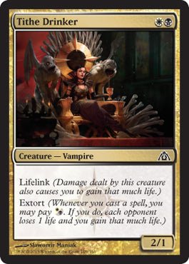 Tithe Drinker (Dragon's Maze) Near Mint Foil - Nick Nack's Full Frontal Attack