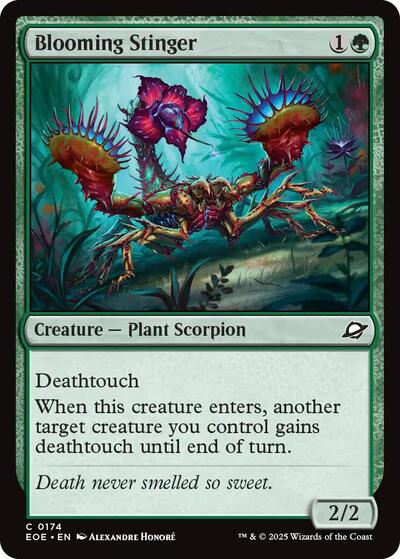 Blooming Stinger (Edge of Eternities) Near Mint - Nick Nack's Full Frontal Attack
