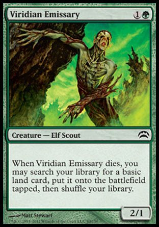 Viridian Emissary (Planechase 2012) Near Mint - Nick Nack's Full Frontal Attack