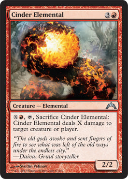 Cinder Elemental (Gatecrash) Near Mint