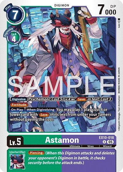 Astamon (Sinister Order) Near Mint Foil - Nick Nack's Full Frontal Attack