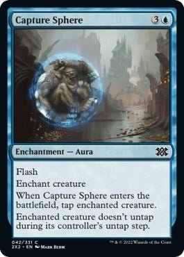 Capture Sphere (Double Masters 2022) Near Mint Foil - Nick Nack's Full Frontal Attack