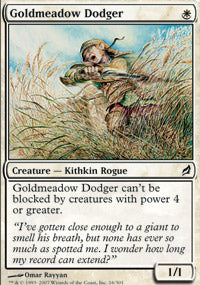 Goldmeadow Dodger (Lorwyn) Light Play