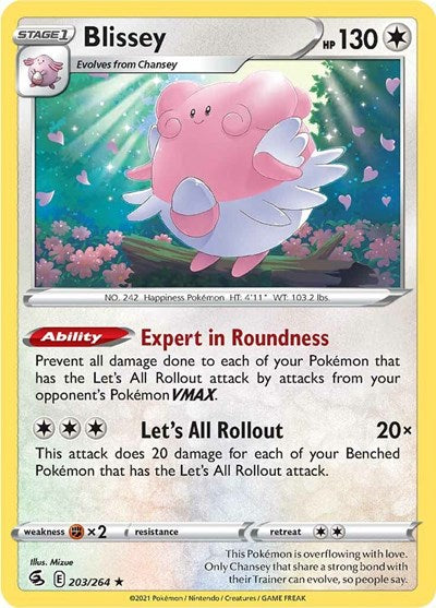 Blissey (SWSH08: Fusion Strike) Near Mint