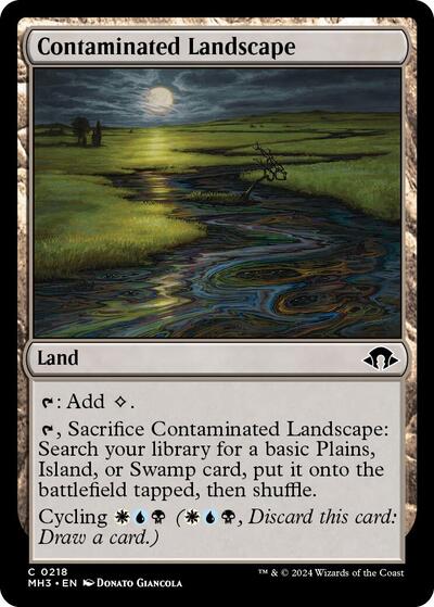 Contaminated Landscape (Modern Horizons 3) Near Mint - Nick Nack's Full Frontal Attack