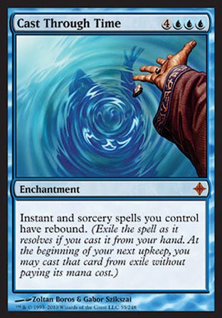 Cast Through Time (Rise of the Eldrazi) Near Mint - Nick Nack's Full Frontal Attack