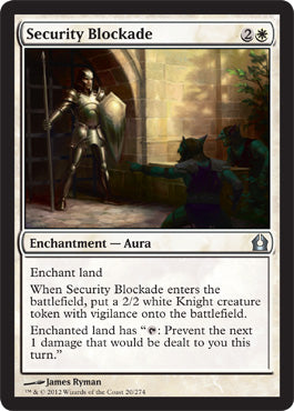Security Blockade (Return to Ravnica) Near Mint