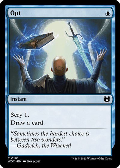 Opt (Commander: Wilds of Eldraine) Near Mint - Nick Nack's Full Frontal Attack