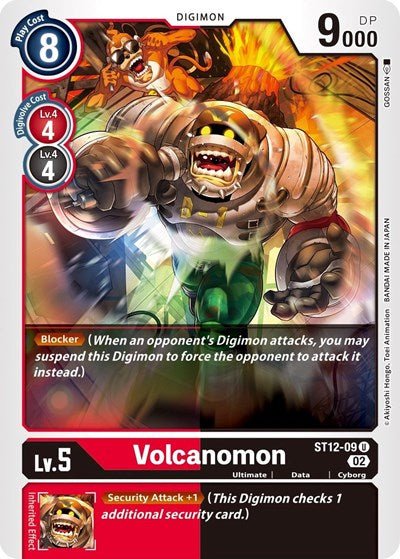 Volcanomon (Starter Deck 12: Jesmon) Near Mint - Nick Nack's Full Frontal Attack