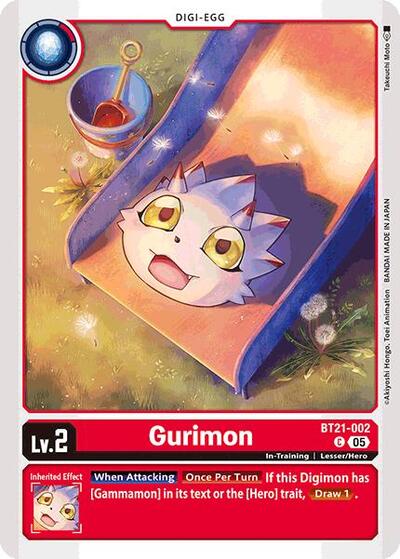 Gurimon (World Convergence) Near Mint - Nick Nack's Full Frontal Attack