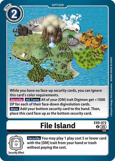 File Island (Versus Monsters) Near Mint