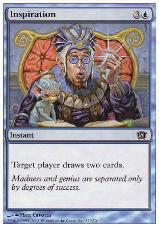 Inspiration (8th Edition) Near Mint - Nick Nack's Full Frontal Attack