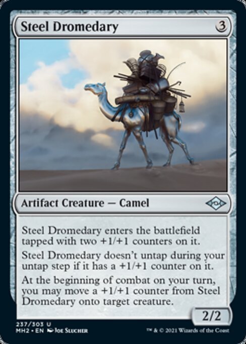 Steel Dromedary (Modern Horizons 2) Near Mint - Nick Nack's Full Frontal Attack