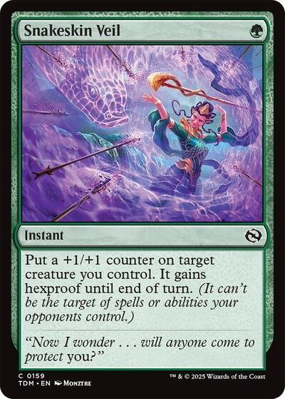 Snakeskin Veil (Tarkir: Dragonstorm) Near Mint - Nick Nack's Full Frontal Attack