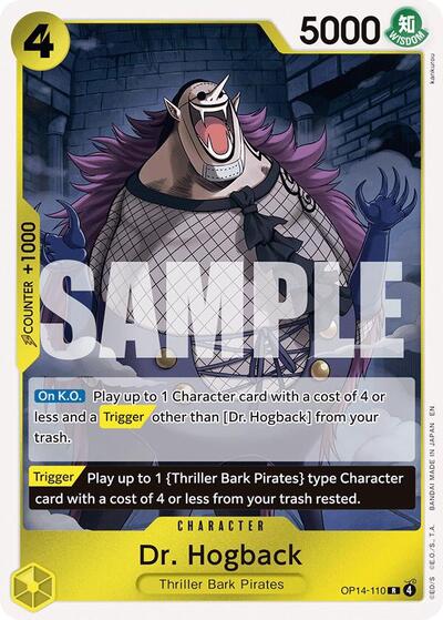 Dr. Hogback (The Azure Sea's Seven) Near Mint Foil