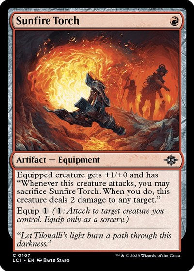 Sunfire Torch (The Lost Caverns of Ixalan) Near Mint - Nick Nack's Full Frontal Attack