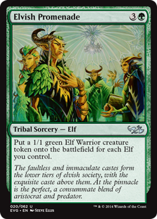 Elvish Promenade (Duel Decks Anthology: Elves vs Goblins) Near Mint