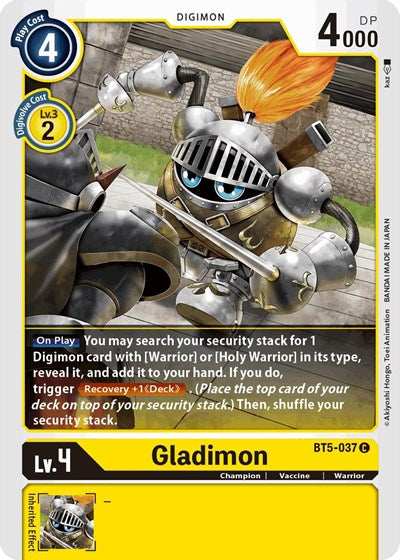 Gladimon (Battle of Omni) Near Mint